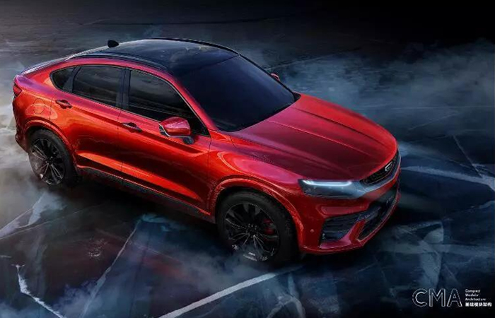 吉利高階運(yùn)動(dòng)SUV“FY11”高清圖曝光
